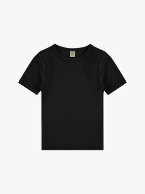 (LIKE NEW) FLORE FLORE | 100% COTTON "CAR TEE" IN BLACK